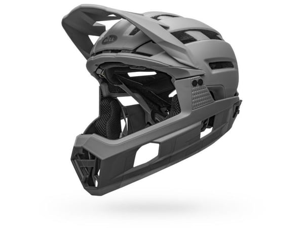 Bell Helmets Super AIR R MIPS, Heldekkende hjelm, Innformet, Hjelmvisir, Matt