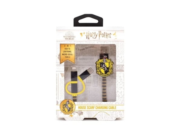 Thumbs Up 1002655, 1 m, USB A, Micro-USB B, Musta, Keltainen