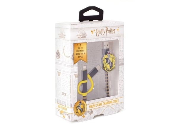 Thumbs Up 1002655, 1 m, USB A, Micro-USB B, Musta, Keltainen