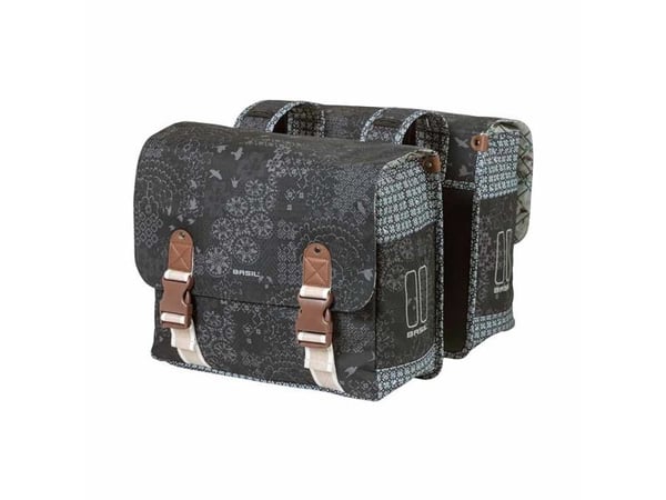 Basil Boheme, Bakre, Sykkelveske, Polyester, Sort, 35 l, 10 kg