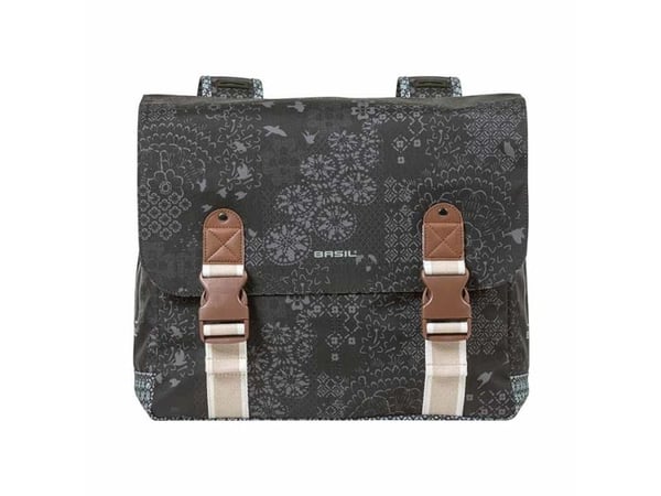 Basil Boheme, Bakre, Sykkelveske, Polyester, Sort, 35 l, 10 kg