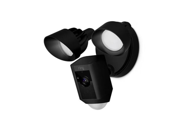 Ring Floodlight Cam, IP-turvakamera, Ulkona, Langaton, 2000 lm, 3000 K, Katto/seinä