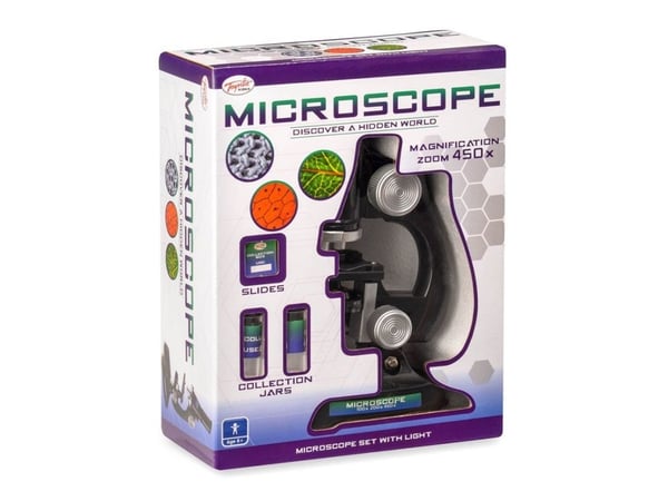 SCIENCE - Microscope Set with light (TY5519) (TY5519) SCIENCE - Microscope Set with light (TY5519) (TY5519)