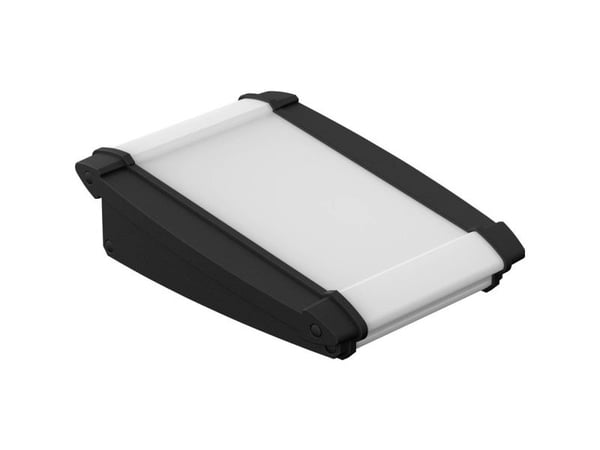 Bopla ATPH 1850-0100 ALU-TOPLINE_SET Työpöytäkaappi 82 x 200 x 32 Alumiini, ABS Luonnonväri, Musta (RAL 9005) 1 kpl