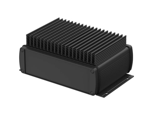 Bopla ABPH 1600-0100 KWL ALUBOS_SET 84416100.HMT1 #####Flange jäähdytyselementtikotelo 140 x 190 x 80 Aluminium Sort (RAL 9005) 1 kpl
