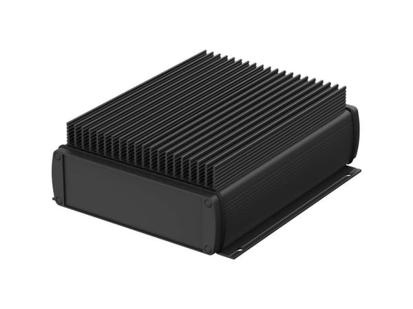 Bopla ABPH 1600-0200 KWL ALUBOS_SET 84416200.HMT1 #####Flange jäähdytyselementtikotelo 190 x 190 x 80 Aluminium Sort (RAL 9005) 1 kpl