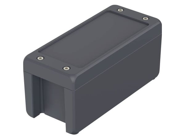 Bopla BA-S 180809 F Bocube Alu Gehäuse 7024 00164134 Industrikabinet 199 x 86 x 90 Aluminium Grafitgrå (RAL 7024) 1 stk