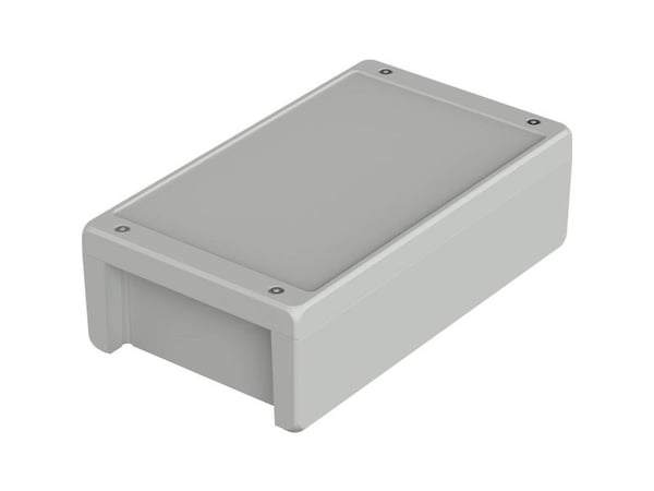 Bopla BA-S 281709 F Bocube Alu Gehäuse 7035 00166335 Industrikabinet 299 x 173 x 90 Alumiini Gråhvid (RAL 7035) 1 stk