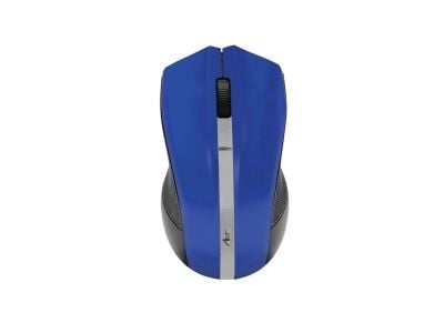 ART AM-97E - Mus - optisk - 3 knapper - trådløs - 2.4 GHz - USB trådløs mottaker - blå