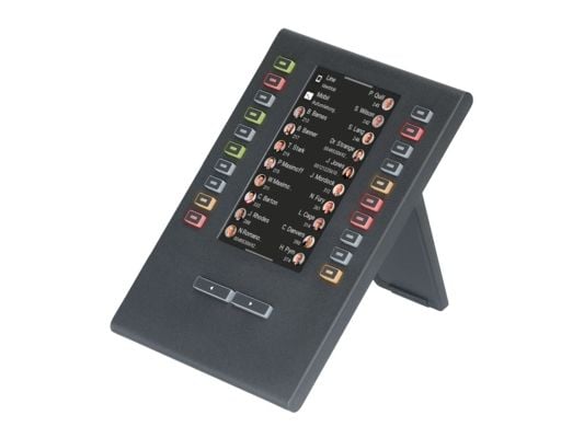 Auerswald COMfortel D-XT20i - Tastutvidelsesmodul for VoIP-telefon - svart - for COMfortel D-210, D-400, D-600