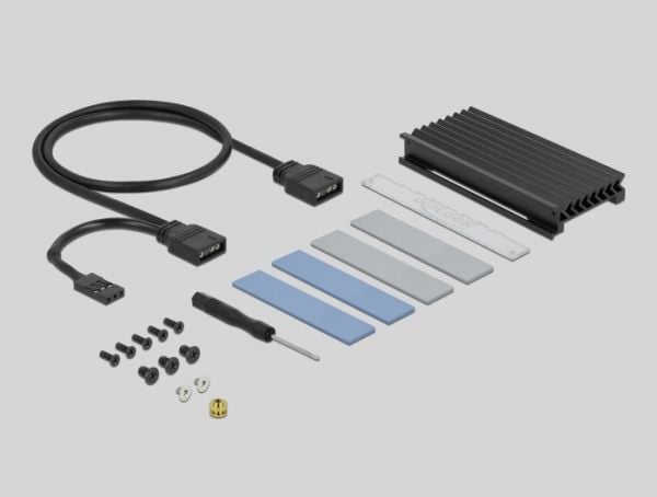 Delock - Lagringskontroll - M.2 - M.2 NVMe-kort / PCIe 4.0 (NVMe) - lav profil - PCIe 4.0 x4