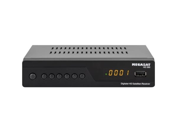 Megasat HD 390, Kabel, Full HD, DVB-S, DVB-S2, 576i, 1080p, 4:3,16:9, MP3
