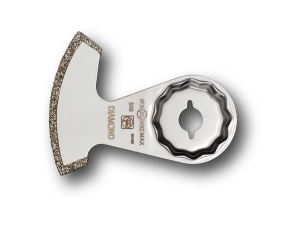 FEIN 63903243210, Diamant-kappeskive med segmentert kant, Tørrkutting, AFSC 18 QCSL (AFSC 18 QCSL), AFSC 18 QSL (AFSC 18 QSL), FEIN cordless MultiT...