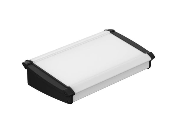 Bopla ATPH 1865-0300 ALU-TOPLINE_SET Työpöytäkaappi 181,2 x 300 x 68,2 Alumiini, ABS Luonnonväri, musta (RAL 9005) 1 kpl