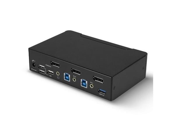 Lindy 39312, 7680 x 4320 piksler, 4K Ultra HD, Svart