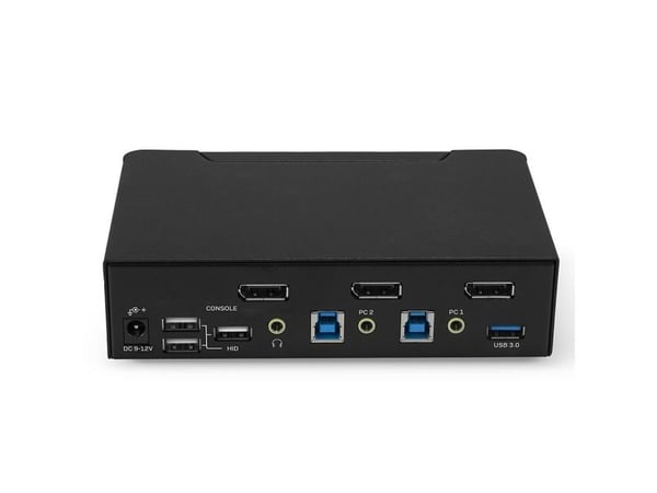 Lindy 39312, 7680 x 4320 piksler, 4K Ultra HD, Svart