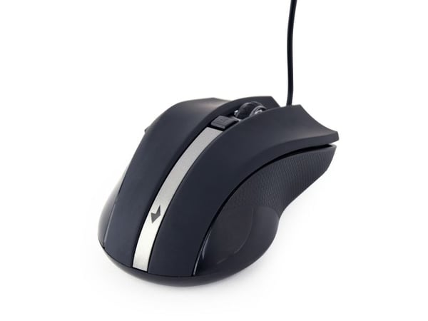 Gembird MUS-GU-02 - Mus - laser - 6 knapper - kablet - USB