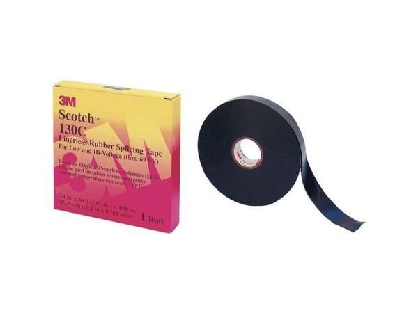3M 80610833404, 1 styck, Svart, 750 V, 9,1 m, 19 mm, 0,76 mm