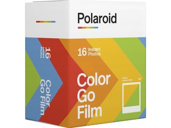 Polaroid - Double Pack - hurtigvirkende fargefilm - Polaroid Go - ASA 640 - 16 eksponeringer - 2 kassetter