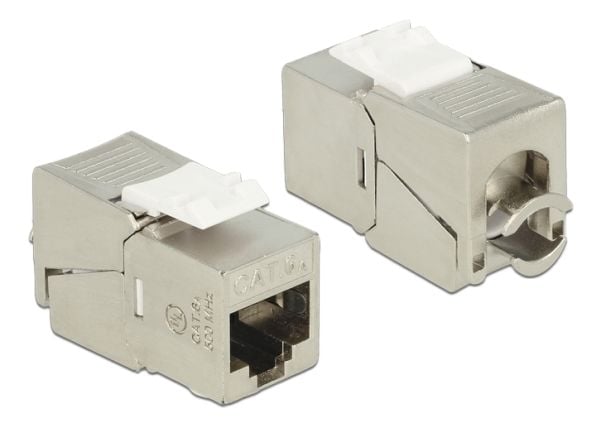 Delock - Modulinnlegg - CAT 6a - STP - RJ-45 - for P/N: 86211