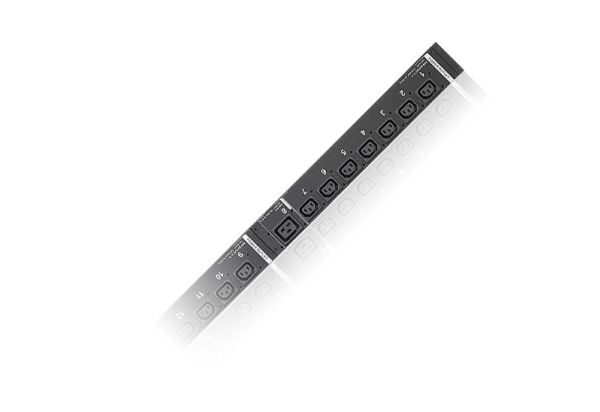ATEN PE8324G-AX, Målte, Vekslet, Sort, 24 AC-utganger, C13 kopling, C19 kopling, IEC 60309, 1,6 m