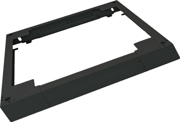 Lanview - Racksockel - svart - 19"