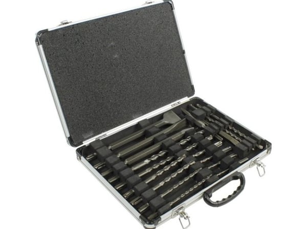 Makita - Drillbit- og meiselsett - 17 deler - SDS-plus