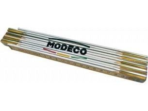 Modeco sammenleggbart målebånd i tre 2 m - MN-80-212