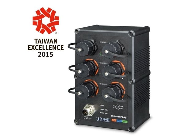 PLANET IGS-604HPT-RJ, Håndtert, L2+, Gigabit Ethernet (10/100/1000), Full tosidig, Strøm over Ethernet (PoE), Kan monteres på vegg