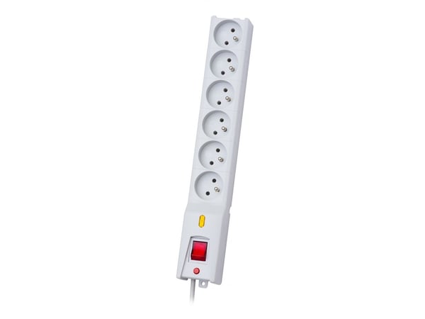 LESTAR LX 610 G-A K.:SZ 3,0M, 155 J, 6 AC-pistorasia(a), Tyyppi E, 230 V, 50 Hz, 10 A