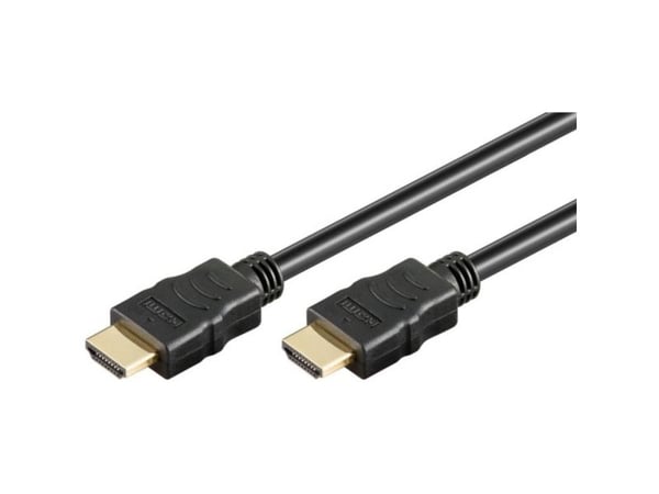 TECHly High Speed HDMI Cable With Ethernet Channel - HDMI-kabel med Ethernet - HDMI hann til HDMI hann - 3 m - dobbeltisolert