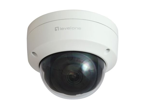 LevelOne GEMINI series FCS-3402 - Nettverksovervåkingskamera - kuppel - utendørs, innendørs - hærverks- / værbestandig - farge (Dag og natt) - 2 MP...