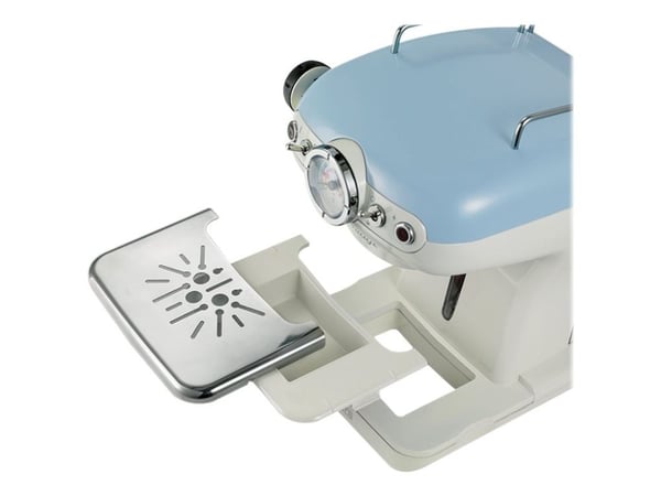 Ariete 1389 Vintage - Kaffemaskin med melkeskummer - 15 bar - lys blå