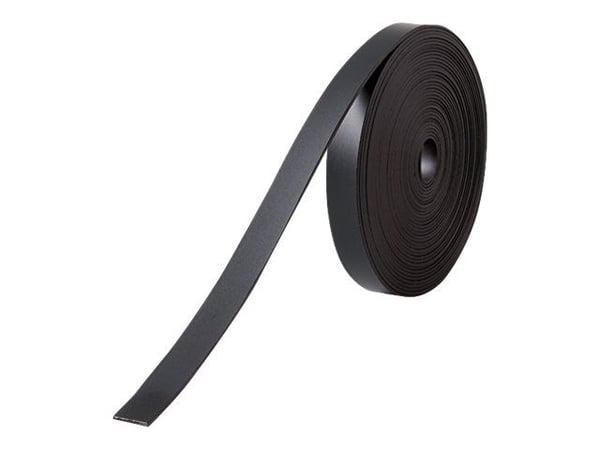 NOBO magnetremsor (B)10 mm x (L)5 m, schwarz för planeringstavlor (1901131)