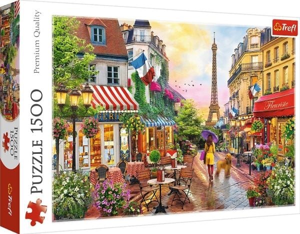 Palapeli 1500 elementtiä Pariisin viehätys