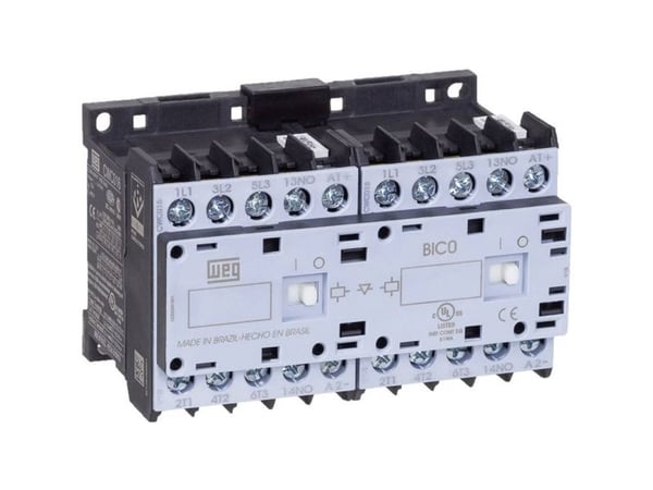 WEG CWCI016-10-30D24 Kääntökontaktori 6 NO 7,5 kW 230 V/AC 16 A apukoskettimella 1 kpl 1 kpl