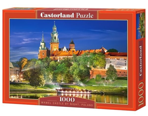 Castorland Wawel Castle, Poland 1000 pcs, 1000 styck, Liggande, 9 År