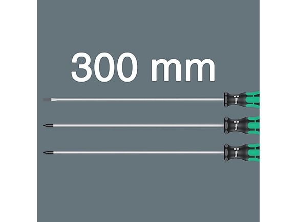 Wera Kraftform Plus - Serie 300 - Skrutrekkersett - 3 deler