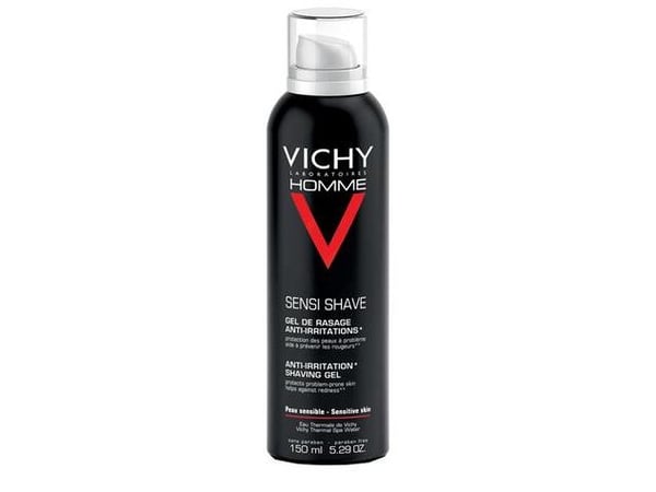 Vichy Homme Sensi Shave anti-irritasjon barbergel 150 ml