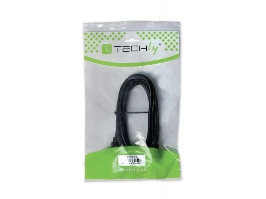 Techly ICOC DSP-A14-010NT, 1 m, DisplayPort, DisplayPort, Hankjønn, Hankjønn, 7680 x 4320 piksler