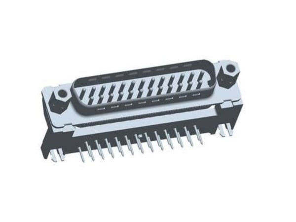 FCI SUB-D DD50P564TXLF D-SUB tappiliuska 180° Napojen lukumäärä: 50 Juottaminen 1 kpl