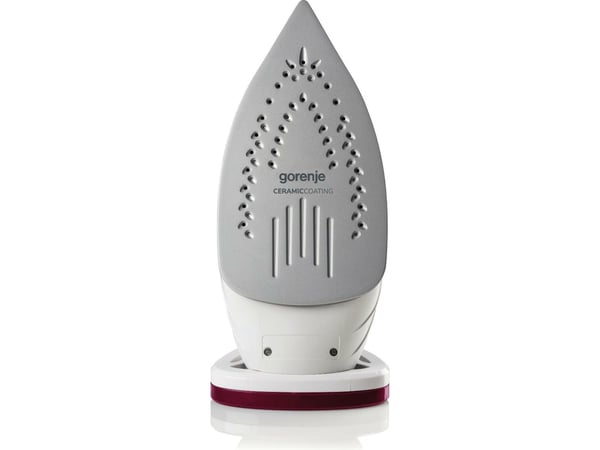 Gorenje SIH3000RBC, Dampstrykejern, Keramisk strykesåle, 2,5 m, 105 g/min, Rød, 40 g/min
