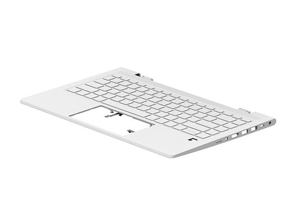 HP - Erstatningstastatur for bærbar PC - bakbelysning - Italiensk - med toppdeksel - for ProBook 440 G8 Notebook, 445 G8 Notebook