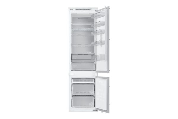 Samsung BRB30705EWW - Kylskåp/frys - bottenfrysskåp - inbyggd - fördjupning - bredd: 55.5 cm - djup: 56 cm - höjd: 193.8 cm - 298 liter - Klass E -...