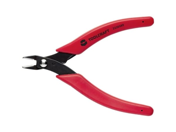 Toolcraft TO-6679767, Handdriven kabelavbitare, Röd, Kolstål, 125 mm, 53 mm, 45 g