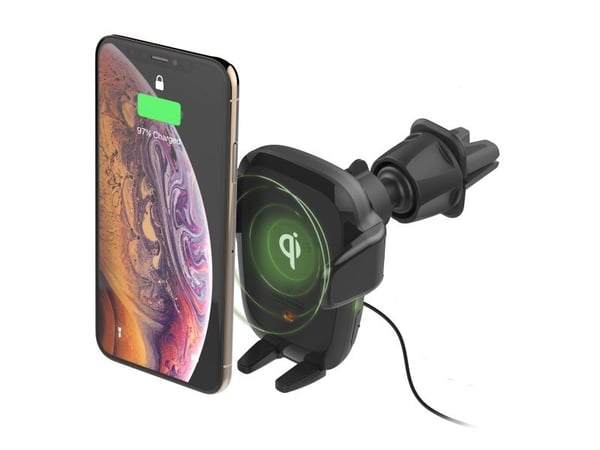 iOttie Auto Sense, Automatisk, USB, 12 V, Trådløs lading, Sort