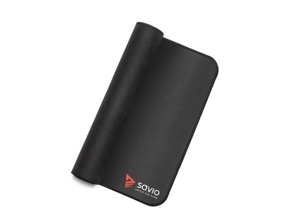 Savio Black Edition Precision Control XXL, Sort, Monokromatisk, Gummi, Antiskliunderlag, Musematte til gaming