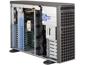 Supermicro CSE-747BTQ-R2K04B, Full Tower, Palvelin, Musta, ATX, EATX, mikro ATX, 4U, Verkko Supermicro CSE-747BTQ-R2K04B, Full Tower, Palvelin, Musta, ATX, EATX, mikro ATX, 4U, Verkko