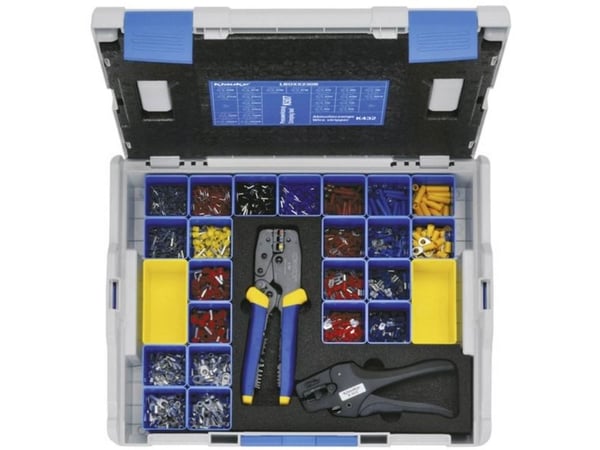 Klauke LBOXX230B puristuspihtien sarja 0,02 - 10 mm² (LBOXX230B)
