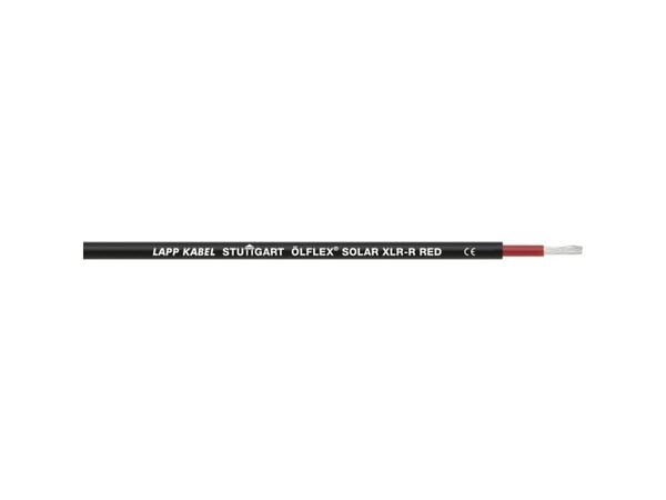 LAPP ÖLFLEX® SOLAR XLR-R 0023392-500 Solcellekabel 1 x 6 mm² Sort, Rød 500 m